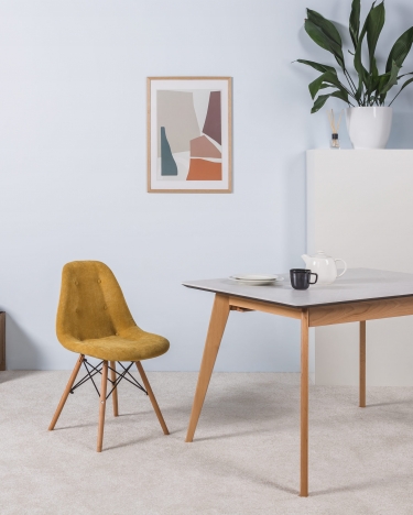Стул R-home Eames Желт/W