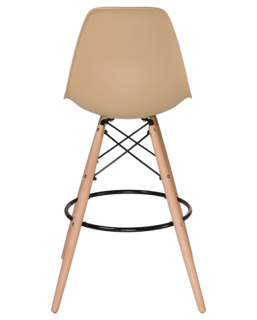 Стул барный DOBRIN DOBRIN DSW BAR Бежевый GR-03