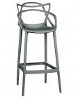 Стул барный DOBRIN DOBRIN MASTERS BAR Серый GR-04