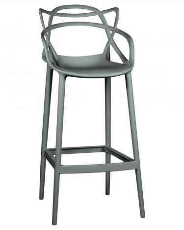 Стул барный DOBRIN DOBRIN MASTERS BAR Серый GR-04