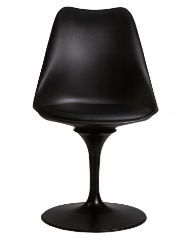 Стул обеденный DOBRIN DOBRIN TULIP Черный B-03