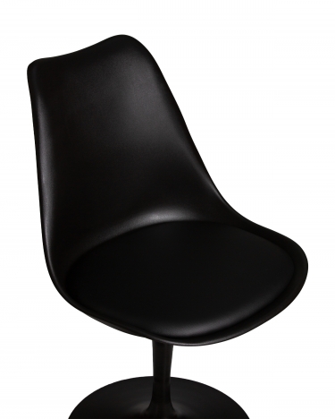Стул обеденный DOBRIN DOBRIN TULIP Черный B-03