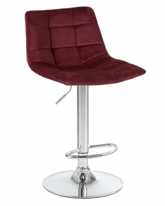 Стул барный DOBRIN DOBRIN TAILOR Винный велюр MJ9-35