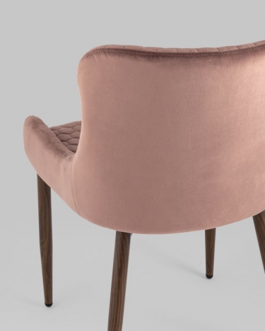 Стул Stool Group Ститч Хани велюр Пыльно-розовый