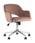 Компьютерное кресло Stool Group Кларк велюр Розовый