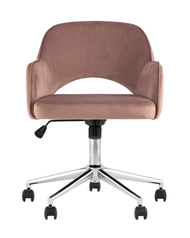 Компьютерное кресло Stool Group Кларк велюр Розовый