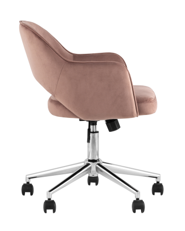 Компьютерное кресло Stool Group Кларк велюр Розовый