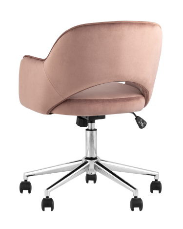 Компьютерное кресло Stool Group Кларк велюр Розовый