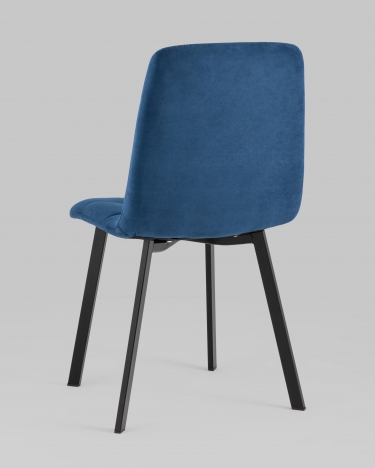 Стул Stool Group Oliver Squareвелюр Синий