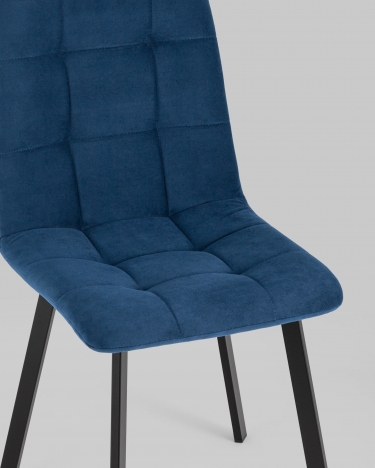 Стул Stool Group Oliver Squareвелюр Синий