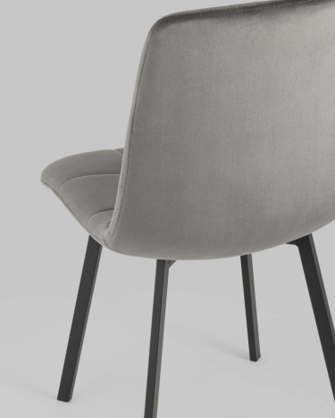 Стул Stool Group Chilly велюр Антрацитовый