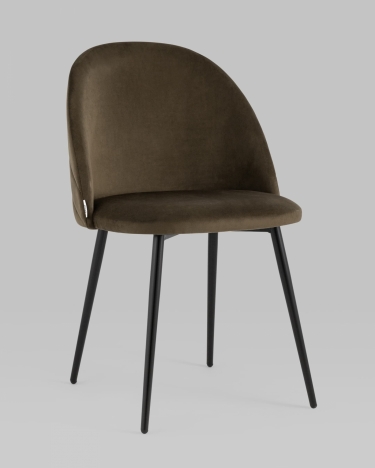 Стул Stool Group Фолио велюр Коричневый