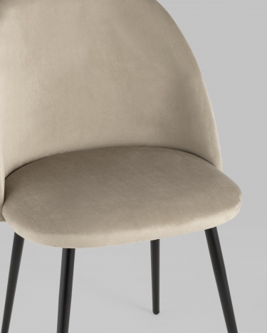 Стул Stool Group Фолио велюр Бежевый