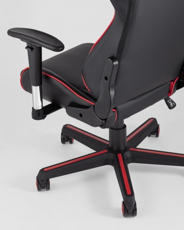 Игровое кресло Stool Group TopChairs Racer Черно-красное