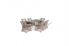 Обеденная группа 4sis Латте LC6T-7-SET beige