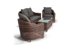 Панна лаунж-зона 4sis Кон KPS2C2T-4-SET brown
