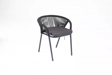 Плетеный стул 4sis Женева GEN-CH-1-001 dark grey