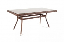 Обеденная группа 4sis Латте-140 L LCL4T-5-SET brown