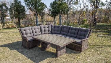 Обеденный стол 4sis Бергамо YH-S4684P-2 brown