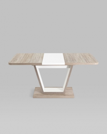 Стол раскладной Stool Group Vector 120-160 Дуб анкона-белый