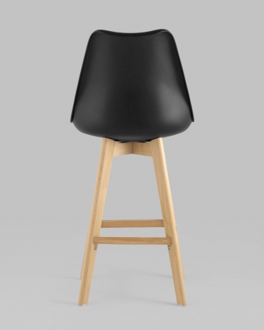 Стул барный Stool Group FRANKFURT экокожа Черный