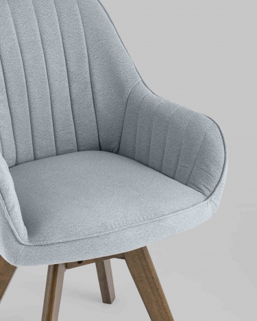 Стул вращающийся Stool Group MANS 2 шт. Серый