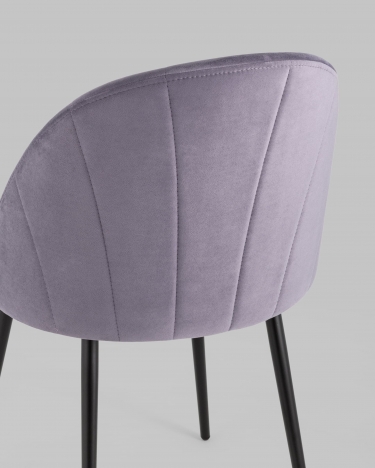 Стул для кухни Stool Group Логан NEW велюр Пыльно-сиреневый