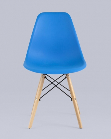 Комплект из четырех стульев Stool Group Style DSW 4 шт. Циан