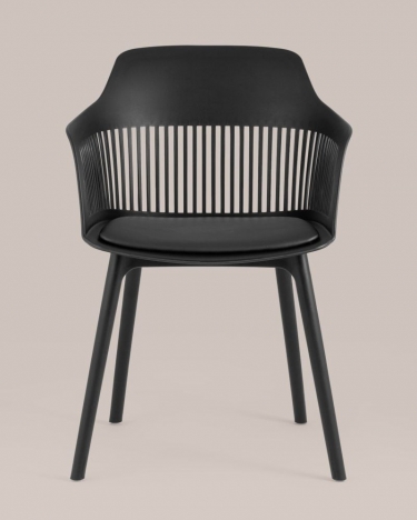 Стул Stool Group Crocus с подушкой Черный