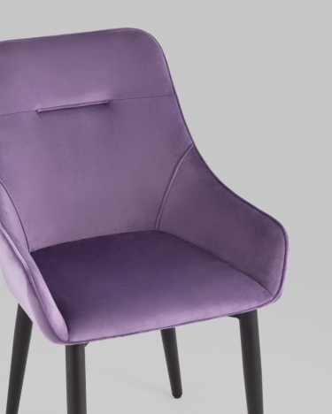Стул Stool Group Диана велюр Пыльно-фиолетовый