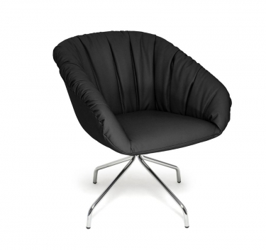 Кресло для посетителя Profoffice ALMA SOFT P10 Dakota black
