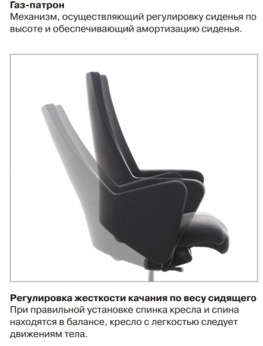 Кресло руководителя Profoffice GRACE/A Ivory 22042