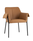 Кресло Stool Group Бесс экокожа Коричневый