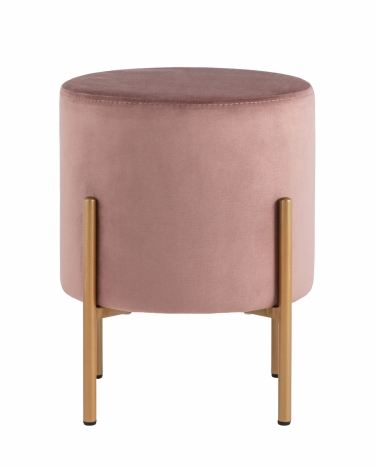 Пуф Stool Group Кейси велюр Пыльно-розовый