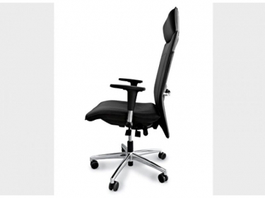Кресло на черных опорах без подлокотников Profoffice PINKO plastic 4legs black Jade9502 noArms Серый Черный