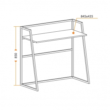 Cтол Tetchair WD-11 Oak