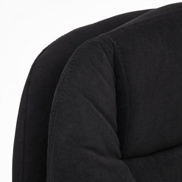 Кресло Tetchair SOFTY LUX флок , черный, 35