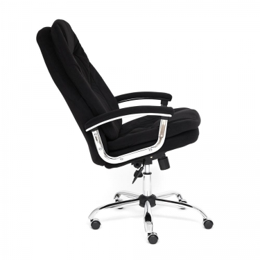 Кресло Tetchair SOFTY LUX флок , черный, 35