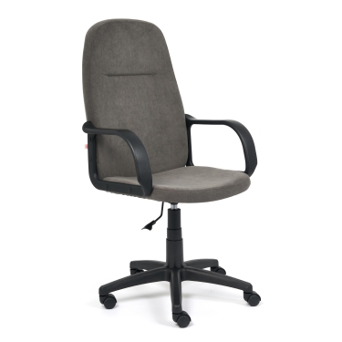 Кресло Tetchair LEADER флок , серый, 29