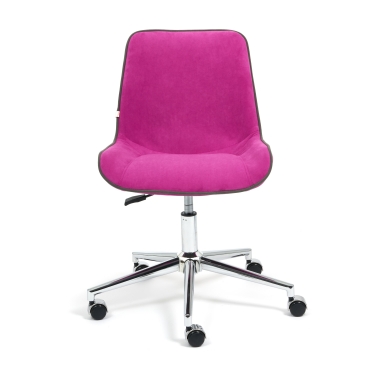 Кресло Tetchair STYLE флок , фиолетовый, 138