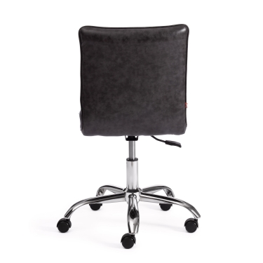 Кресло Tetchair ZERO кож/зам, серый, 2 TONE/06 перф.