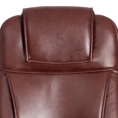 Кресло Tetchair BERGAMO 22 кож/зам, коричневый, 2 TONE