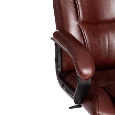 Кресло Tetchair BERGAMO 22 кож/зам, коричневый, 2 TONE