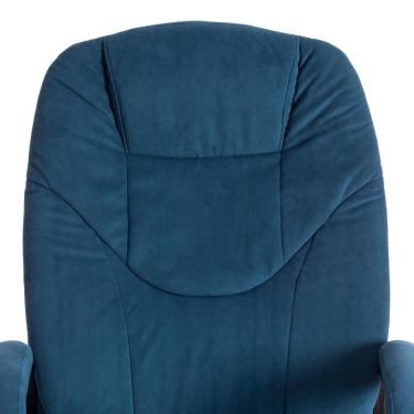 Кресло Tetchair COMFORT LT 22 флок , синий, 32