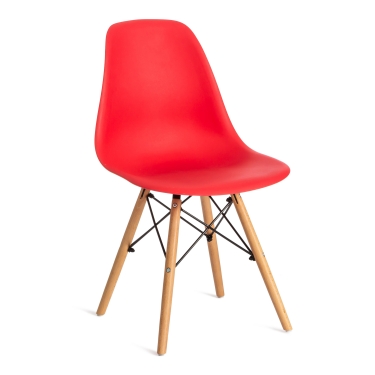 Стул Tetchair CINDY EAMES mod. 001 Красный/red