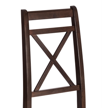 Стул Tetchair Picasso PC-SC дерево гевея, 45х53х97см, Tobacco, ткань Прованс 11