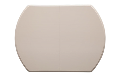 Стол раскладной Tetchair Modena MD-T4EX дерево гевея/мдф, 100+29х75х75 см, ivory white слоновая кость 2-5