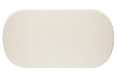 Стол раскладной Tetchair Siena SA-T6EX2L дерево гевея/мдф, 150+35+35х80х75см, ivory white слоновая кость 2-5