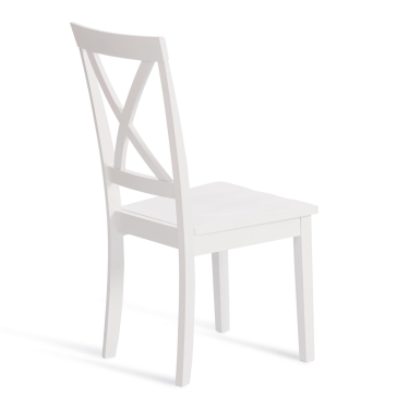 Стул Tetchair GOLFI Гольфи дерево гевея/мдф, 44x54x95, pure white 402