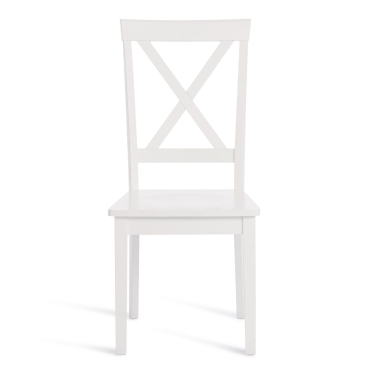 Стул Tetchair GOLFI Гольфи дерево гевея/мдф, 44x54x95, pure white 402